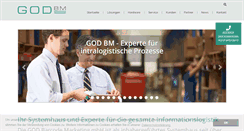 Desktop Screenshot of godbm.de